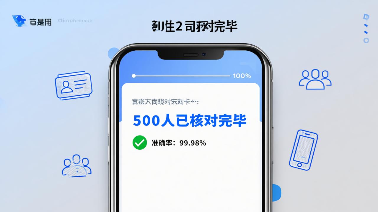 哪个软件核对名单最准？核对信息小程序，500人名单3分钟核对完成！