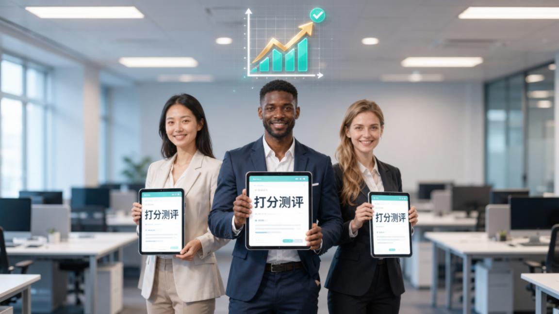 绩效考核总被打低分？用打分测评系统，30秒搞定匿名评价，员工敢说真话
