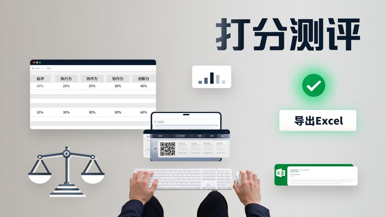打分测评_4种打分表_支持权重指标_导出Excel_免费使用