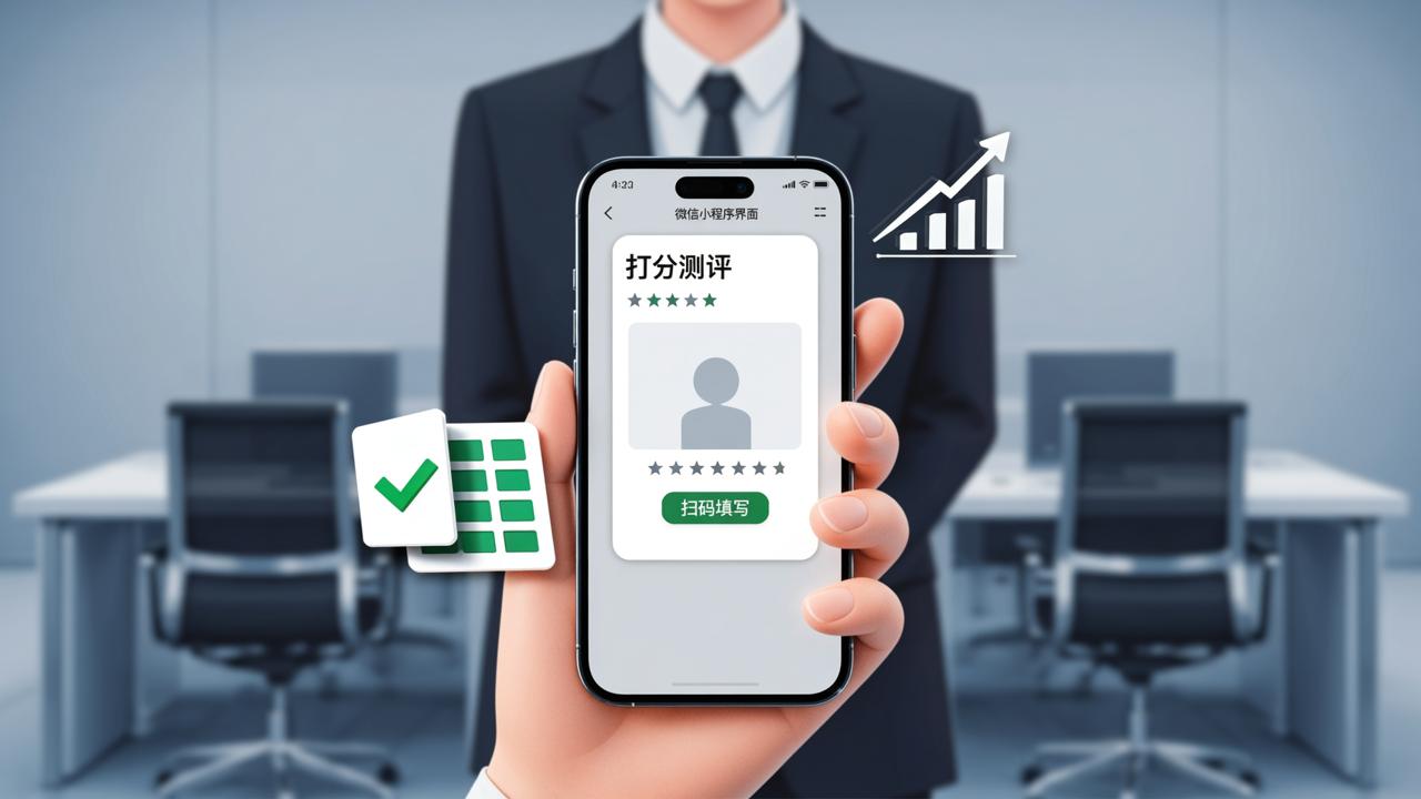 事业单位绩效考核打分还在手动统票？打分测评小程序匿名扫码结果秒出统计