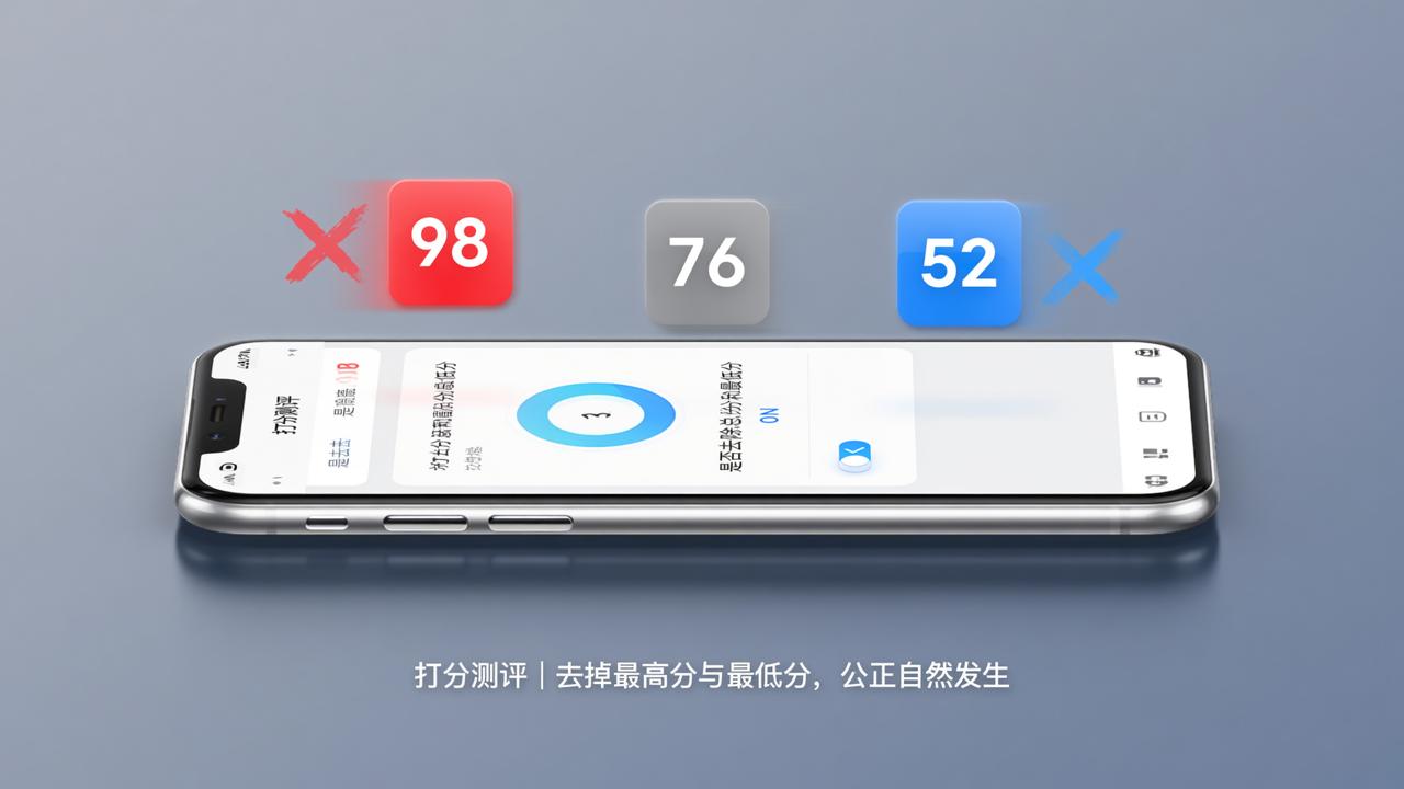 比赛打分怎么去掉最高分最低分？