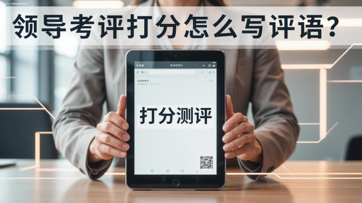 领导考评打分怎么写评语？