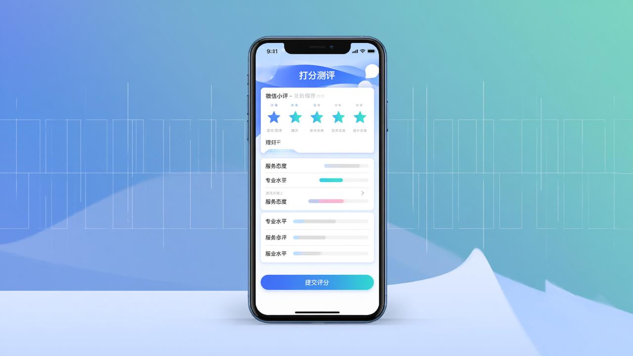 打分小程序怎么做