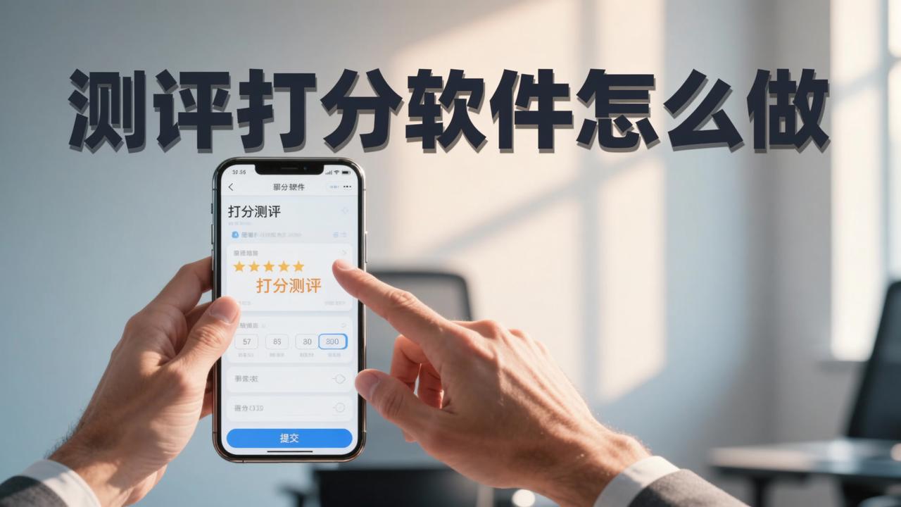 测评打分软件怎么做
