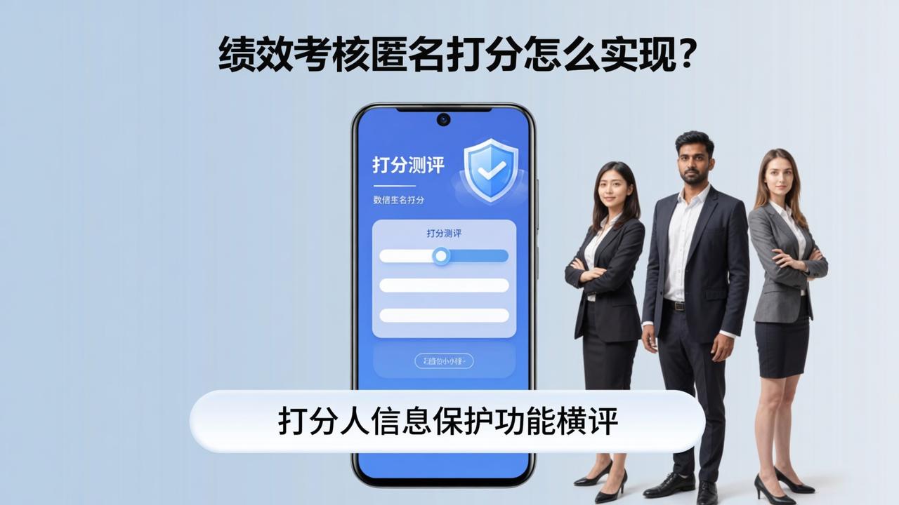 绩效考核匿名打分怎么实现？打分人信息保护功能横评