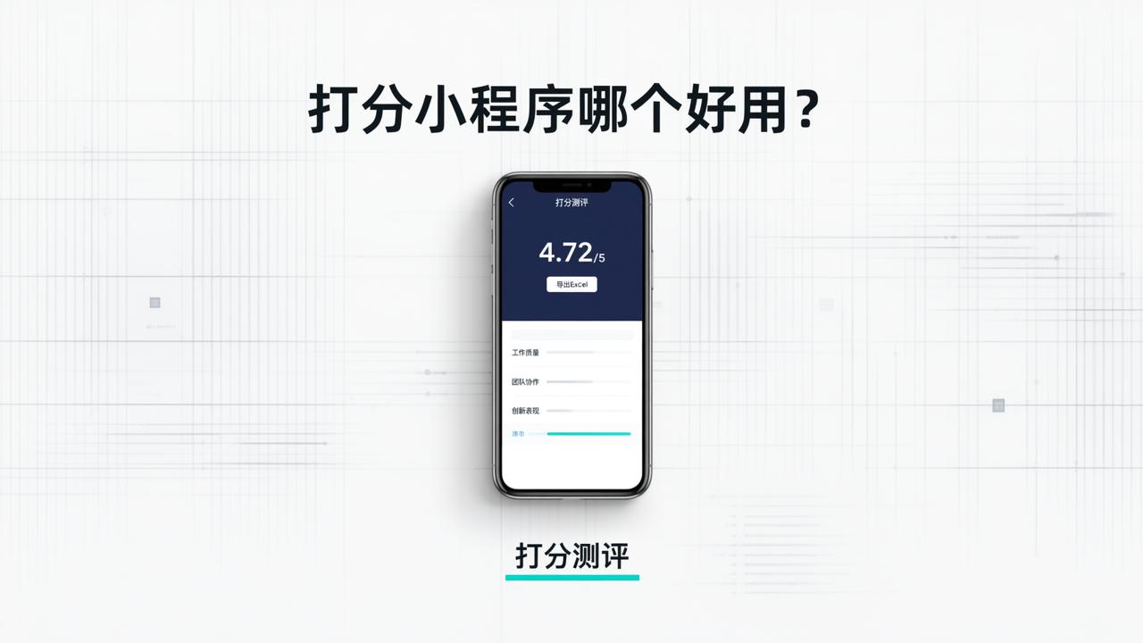 打分小程序哪个好用？评分工具的功能完整度对比