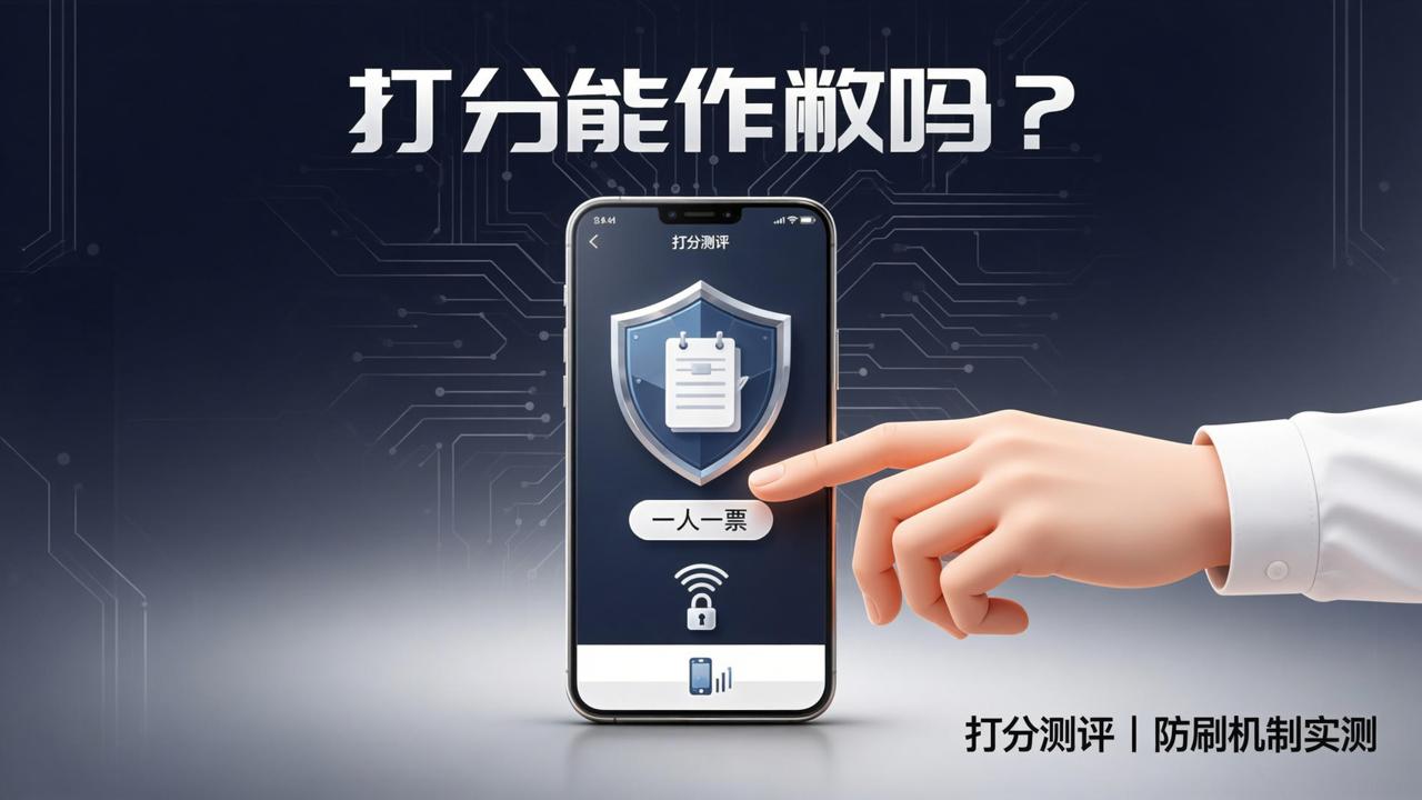 打分能作弊吗？打分工具的防刷票机制对比