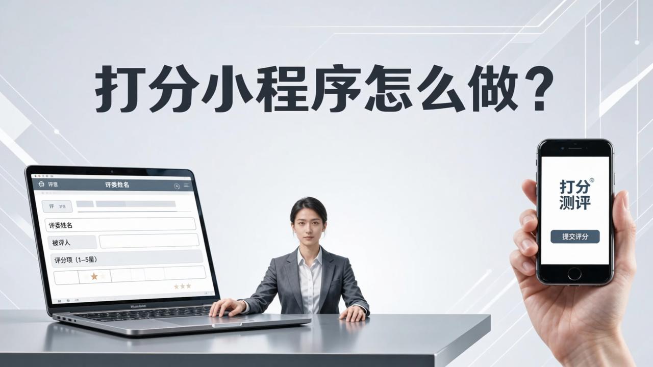 打分小程序怎么做？各打分工具的创建流程和模板对比