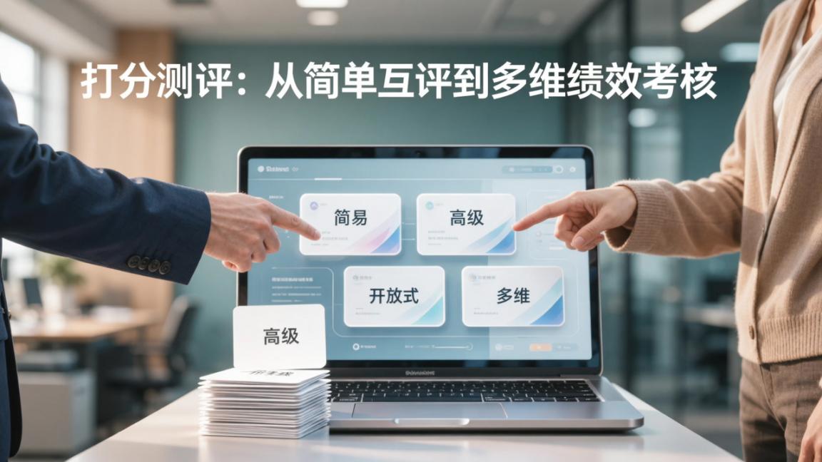 从简单互评到多维绩效考核，不同需求的打分工具推荐