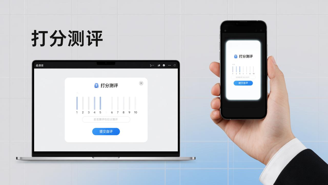 自评打分用什么工具？「打分测评」支持简易自评和高级自评