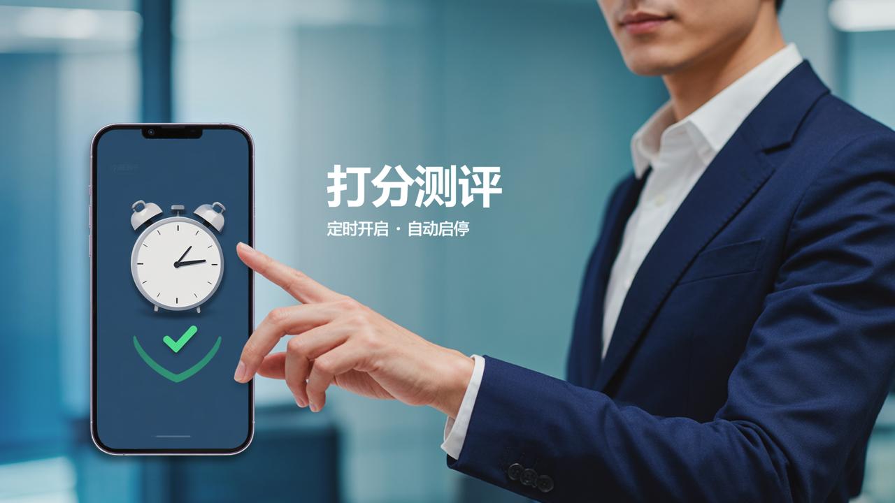 打分定时开启怎么设置？打分测评小程序定时开始停止评分，自动管理考核