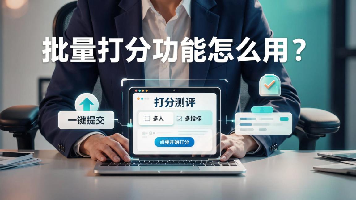 批量打分功能怎么用？「打分测评」批量打分快速完成评分，省时省力