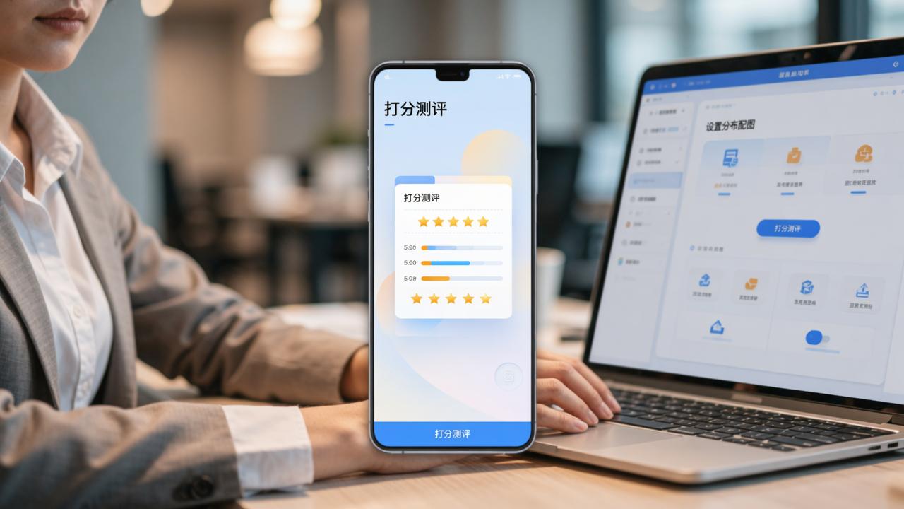 打分表分享配图怎么设置？「打分测评」设置分享配图，微信群分享更专业