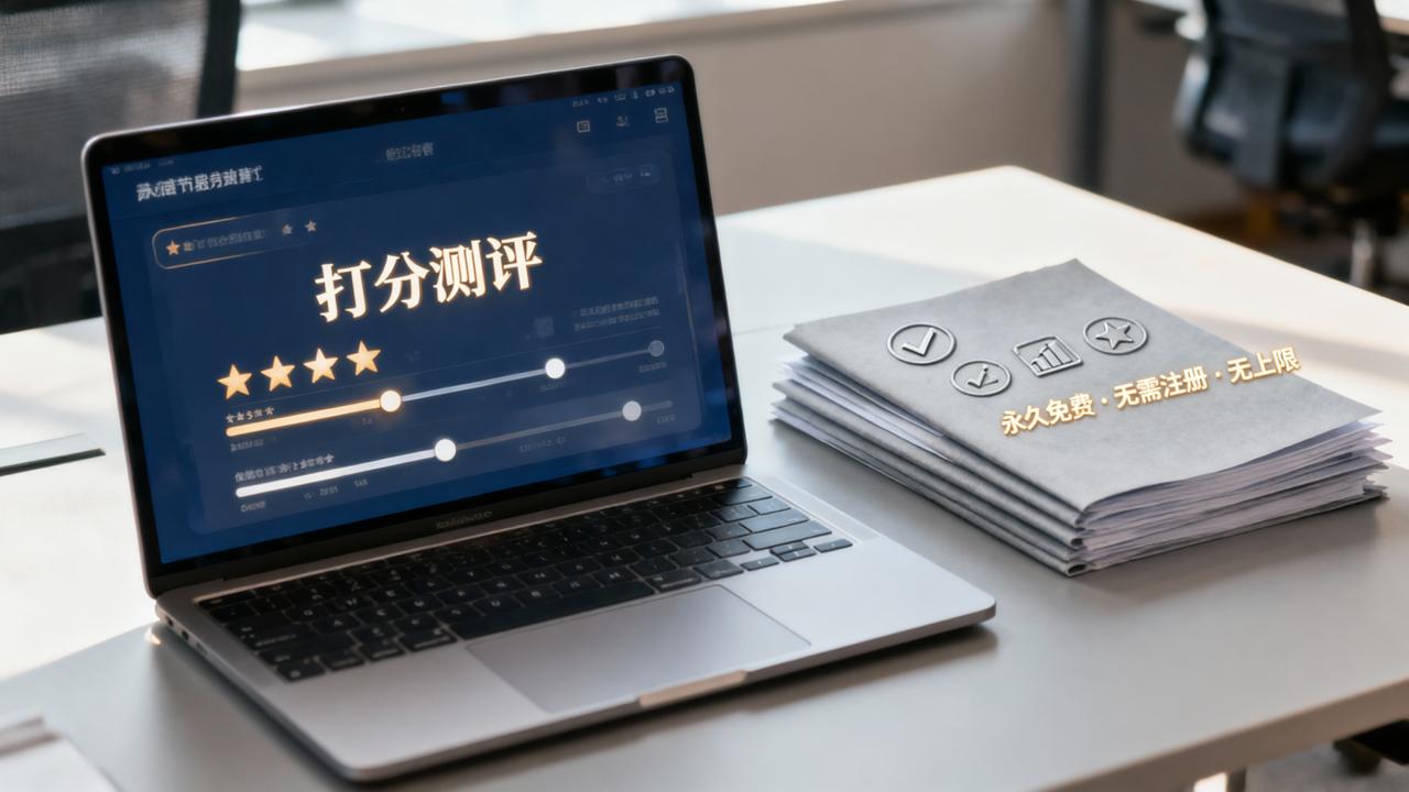 绩效打分工具免费版有哪些？「打分测评」在线绩效考核，免费创建打分表