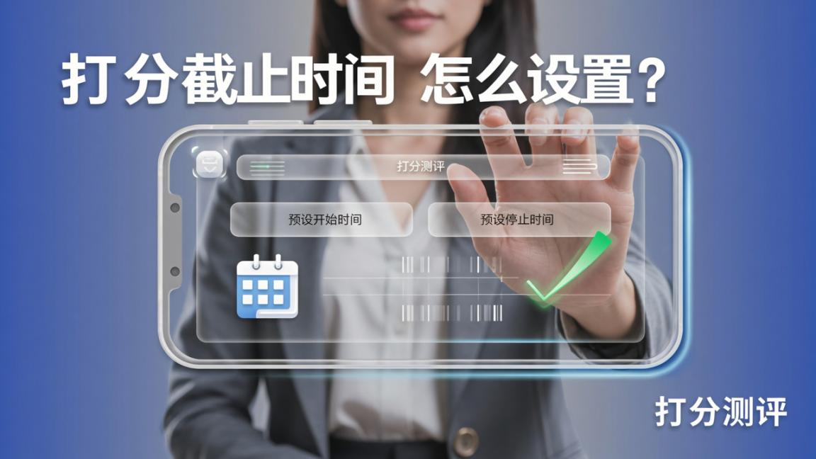 打分截止时间怎么设置？「打分测评」预设打分截止时间，自动控制打分进度
