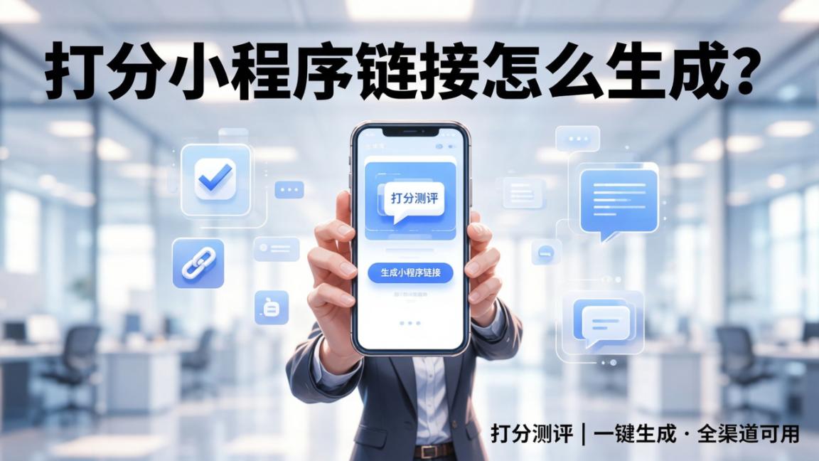 打分小程序链接怎么生成？「打分测评」一键生成打分表链接，群里发放更方便