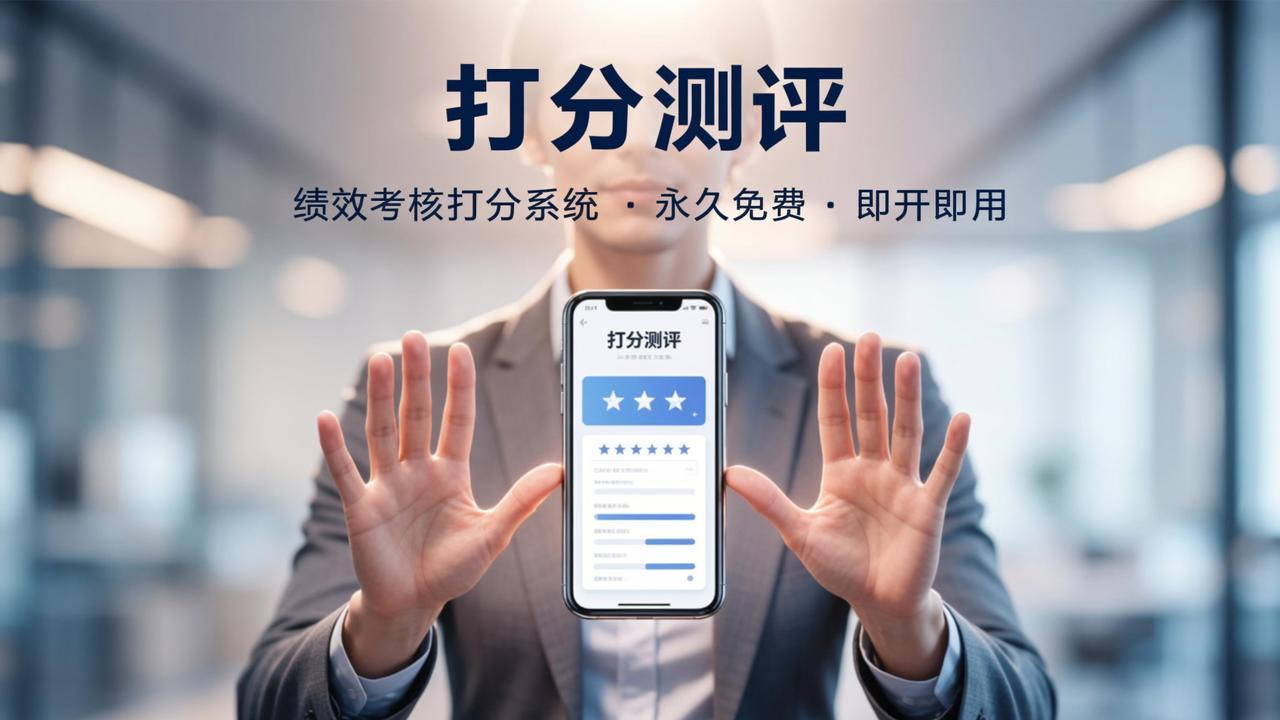 绩效考核打分系统哪个好用？打分测评免费创建考核表
