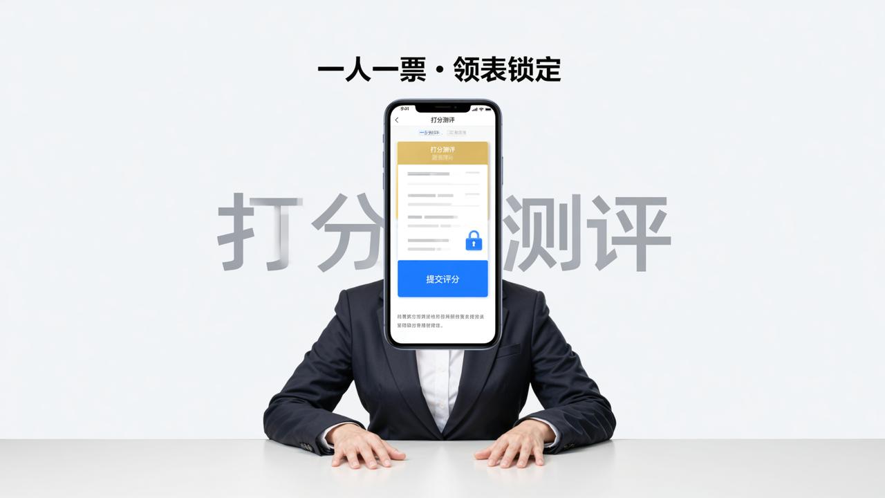 述职评议打分怎么防刷票：打分测评，领表锁定手机一人一票结果秒出
