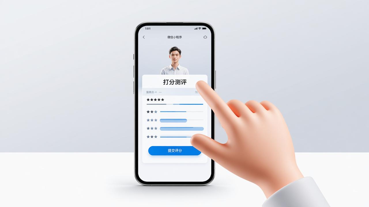 打分小程序微信怎么用？打分测评，扫码打分结果秒出，自动去最高最低分